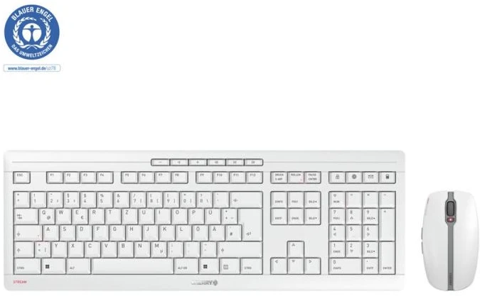 CHERRY STREAM DESKTOP DE LAYOUT - Klaviatūra ir pelė USB