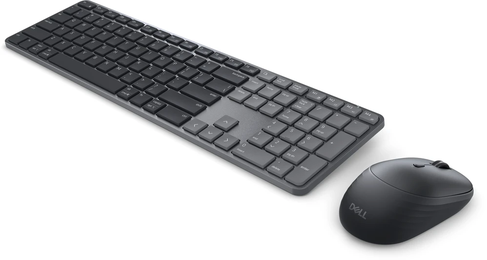 Dell Pro 7 Slim Klaviatūra ir pelė - KM726 - Lithuanian (QWERTY) - Juodas