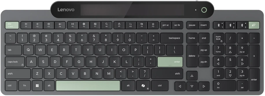 Klaviatūra - Lenovo 4Y41R69489 Belaidė Bluetooth, USB Type-C, 730h Baterijos Gyvavimo Trukmė, Juoda