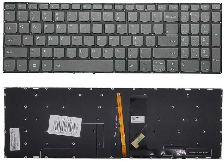 Klaviatūra LENOVO IdeaPad 520-15ikb, su raudonu pašvietimu, US