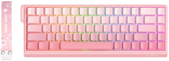 ONIKUMA G69 Klaviatūra (pink) (QWERTY)