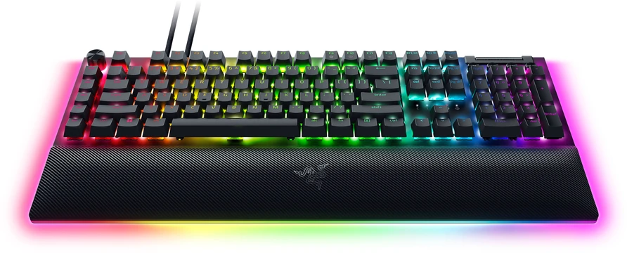 RAZER BlackWidow V4 Pro laidinė mechaninė klaviatūra (Žalias switch, US)