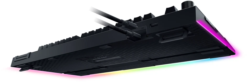 RAZER BlackWidow V4 Pro laidinė mechaninė klaviatūra (Žalias switch, US)