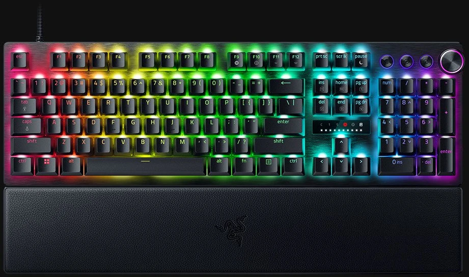 Razer Huntsman V3 Pro Klaviatūra su laidu žaidimams Full size, RGB, US, Juodas