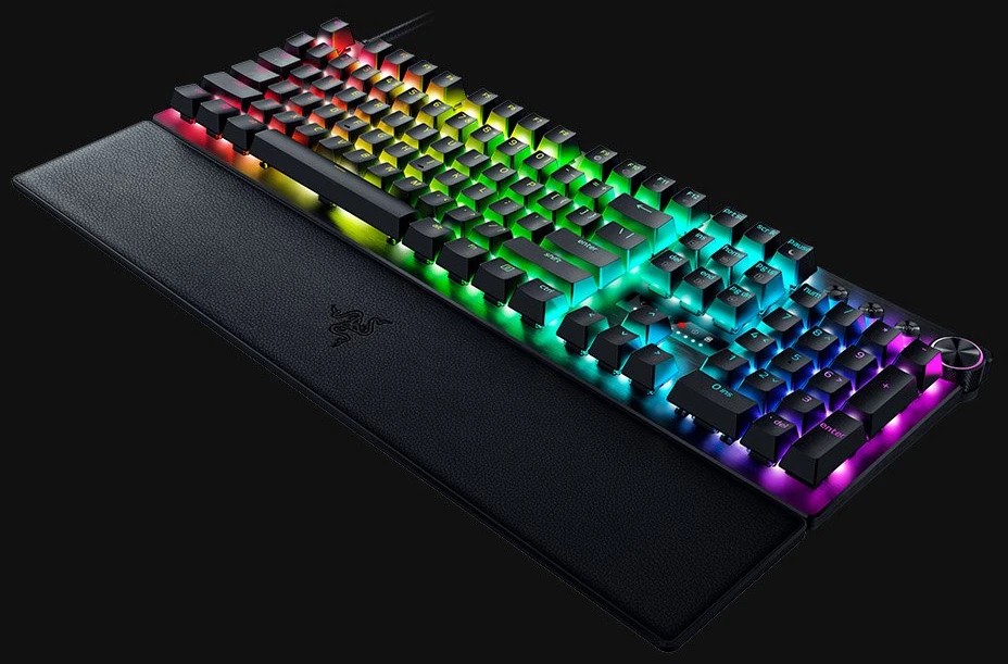 Razer Huntsman V3 Pro Klaviatūra su laidu žaidimams Full size, RGB, US, Juodas