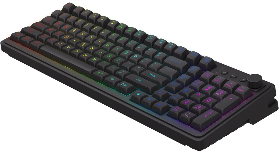 Savio Galaxis klaviatūra Gaming USB QWERTY US English Juodas