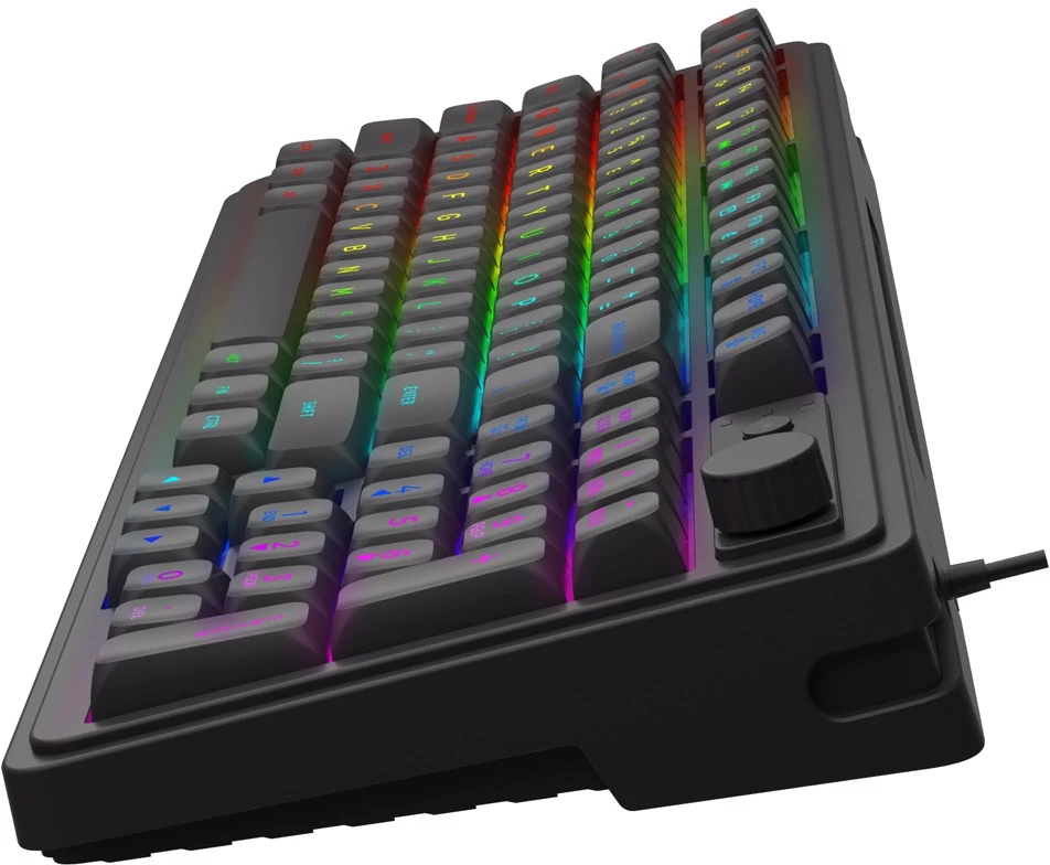 Savio Galaxis klaviatūra Gaming USB QWERTY US English Juodas