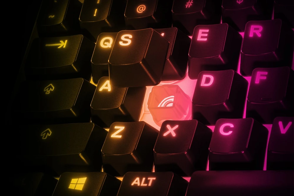 Žaidimų klaviatūra SteelSeries Apex 3 TKL, US kalba, Juodos spalvos