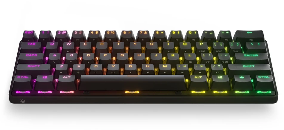 Klaviatūra - SteelSeries Apex Pro Mini Wireless QWERTY Juoda