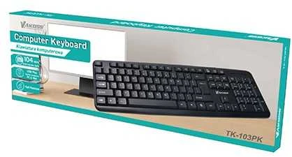 Vakoss TK-103PK klaviatūra USB Juodas