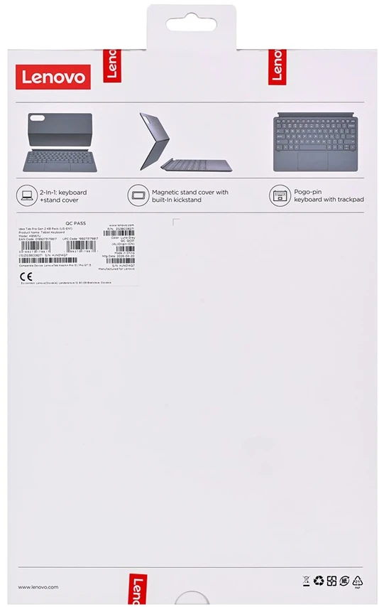 Lenovo Keyboard Pack for the Lenovo Idea Tab Pro Gen 2