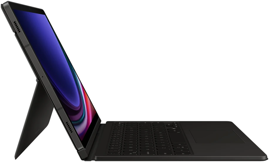 112803 Samsung Galaxy TAB S9 11.0 / S9 FE 10.9 Samsung Book Cover Keyboard (EF-DX725UBEGWW) juodos spalvos