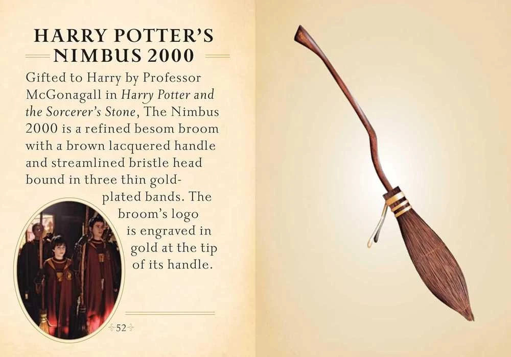 Dėlionė Knyga - Insight Editions Harry Potter Mini Knyga apie Šluotas 304 puslapiai 7.5x9.5 cm