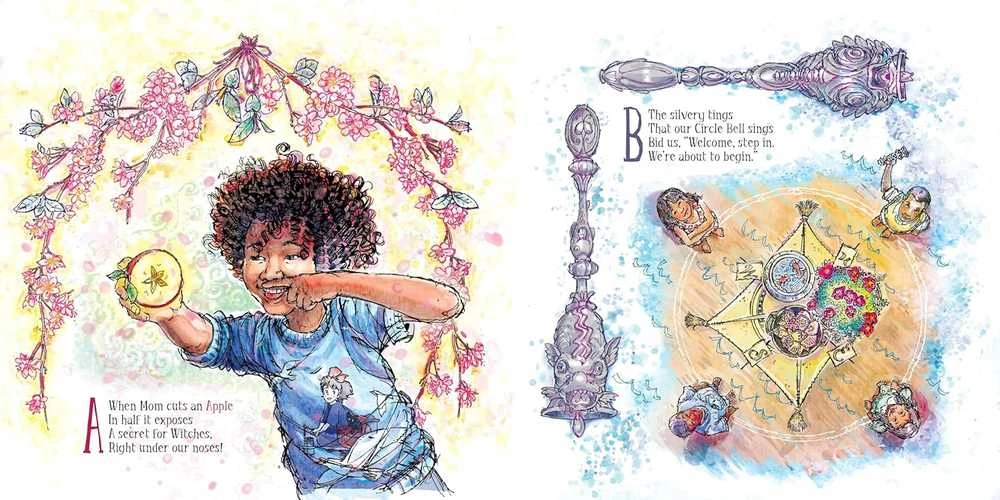 Schiffer Publishing Boys Are Witches Too – iliustruota magijos ABC knyga vaikams