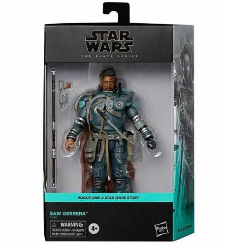 Kolekcinė figūrėlė - Hasbro Star Wars Juodoji serija Saw Gerrera veiksmo figūra
