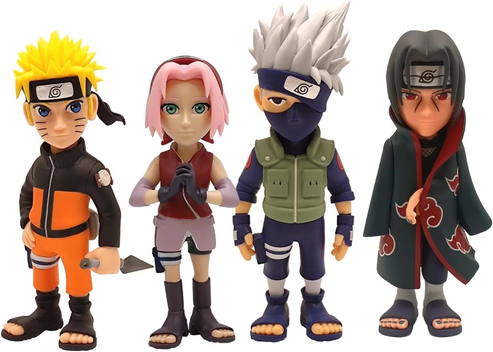 Kolekcinė Figūrėlė - Naruto Shippuden Minix 4 vnt. Rinkinys