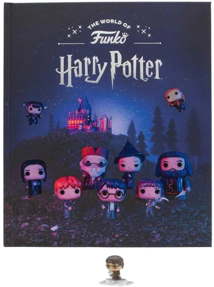 Dėlionė Insight Editions Haris Poteris: Funko Pop pasaulis – iliustruota knyga su minifigūrėle