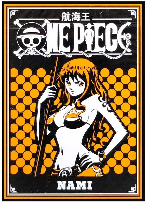 One Piece Nami kolekcinė kortų kaladė – fanams, 52+2, licencijuota