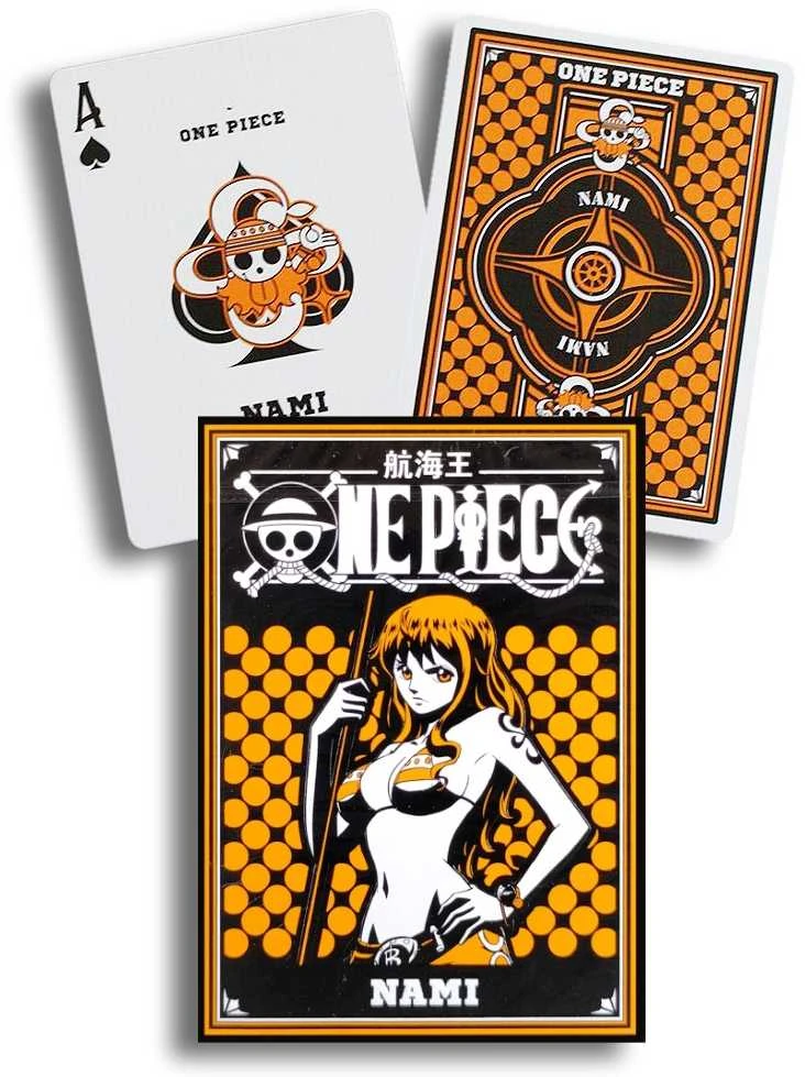 One Piece Nami kolekcinė kortų kaladė – fanams, 52+2, licencijuota