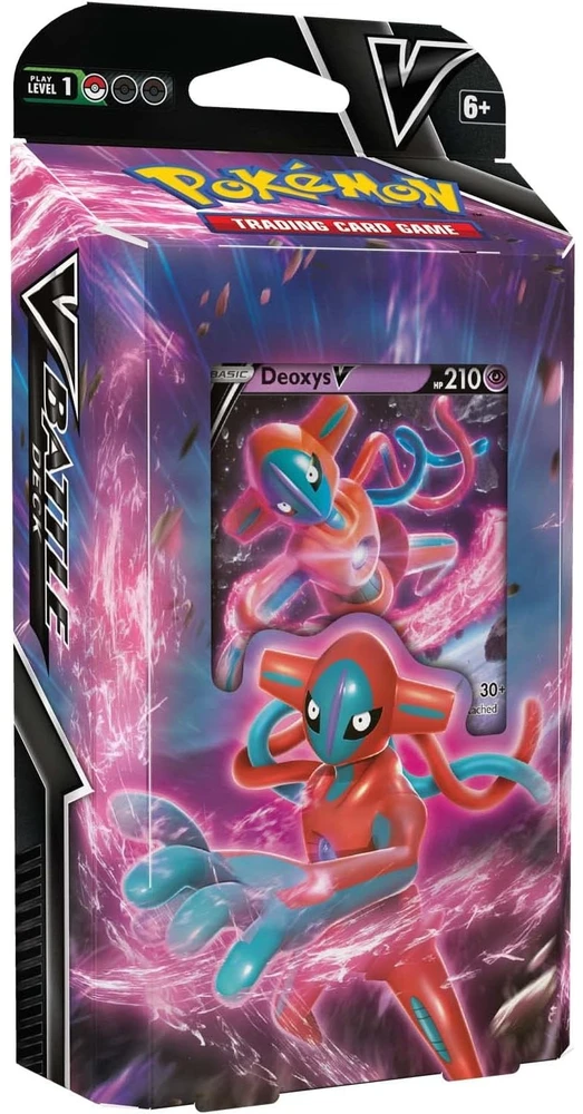 Kolekcinis kortų žaidimo kaladė - Pokémon Deoxys V Battle Deck (Anglų kalba)