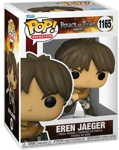 FUNKO POP! Vinilinė figūrėlė: Attack on Titan - Eren Jaeger, 11.6 cm
