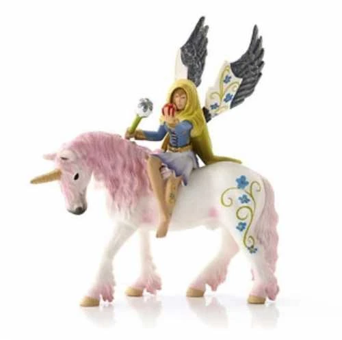 Kolekcionuojama figūrėlė - Schleich Elf Figurine Bilara with Unicorn, Durable Plastic
