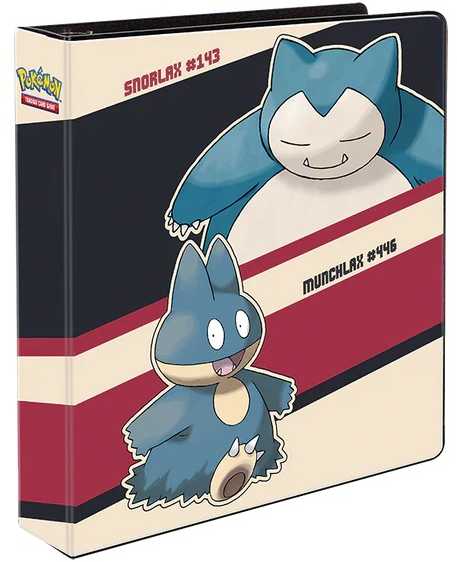 Ultra Pro UP - Snorlax & Munchlax 2" Pokemon kortelių albumas