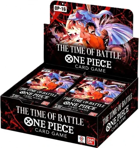 Bandai Tcg One Piece Card Game The Time of Battle Booster Ekranas OP-16 (24 Packs)
