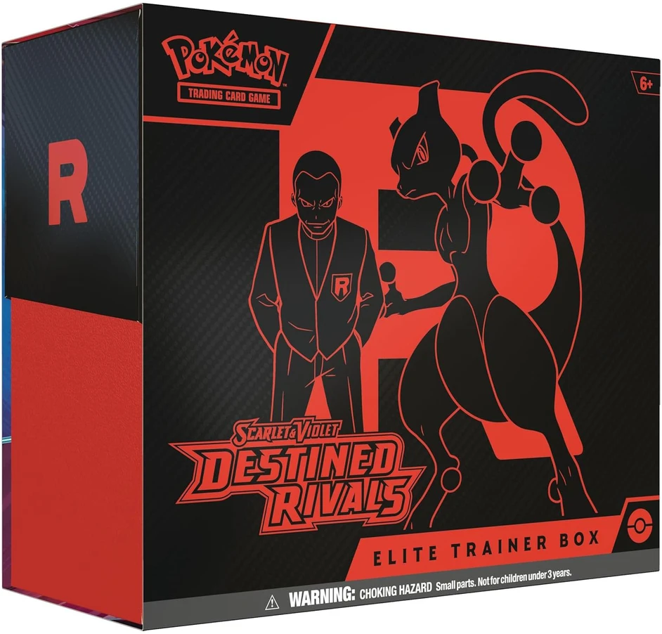 The Pokemon Pokemon TCG: Scarlet & Violet - Destined Rivals Elite Trainer Box