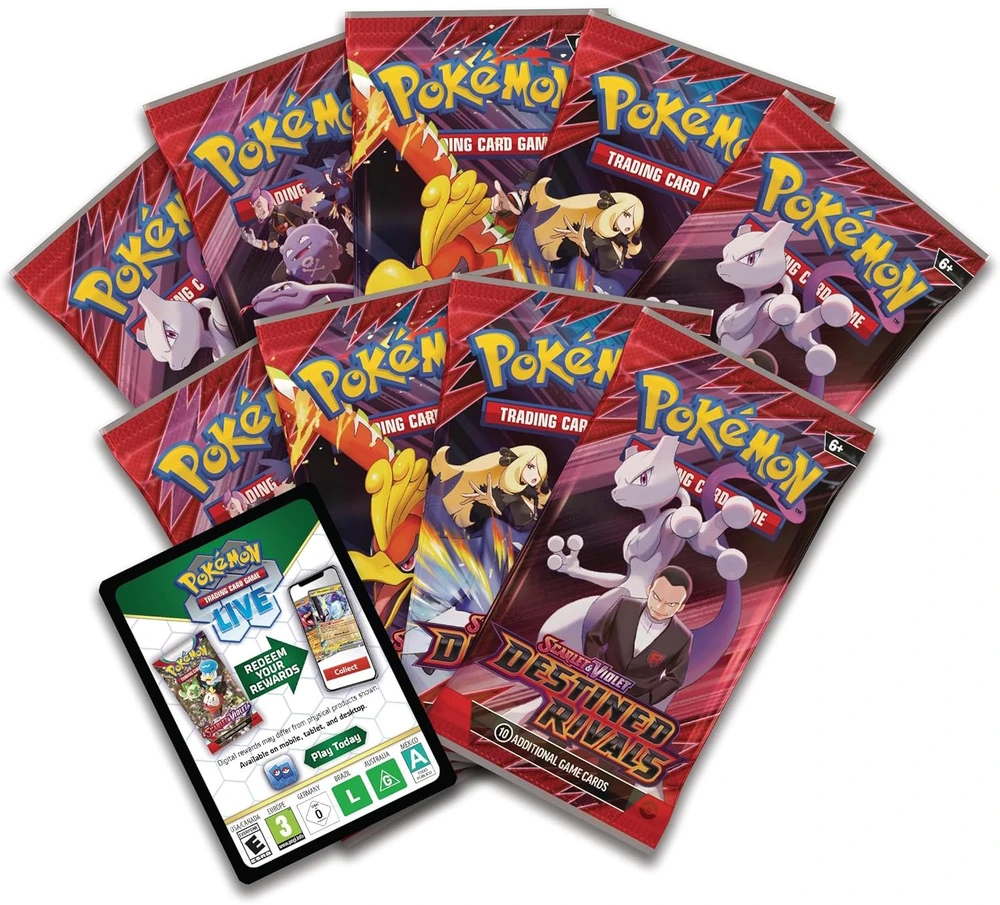 The Pokemon Pokemon TCG: Scarlet & Violet - Destined Rivals Elite Trainer Box