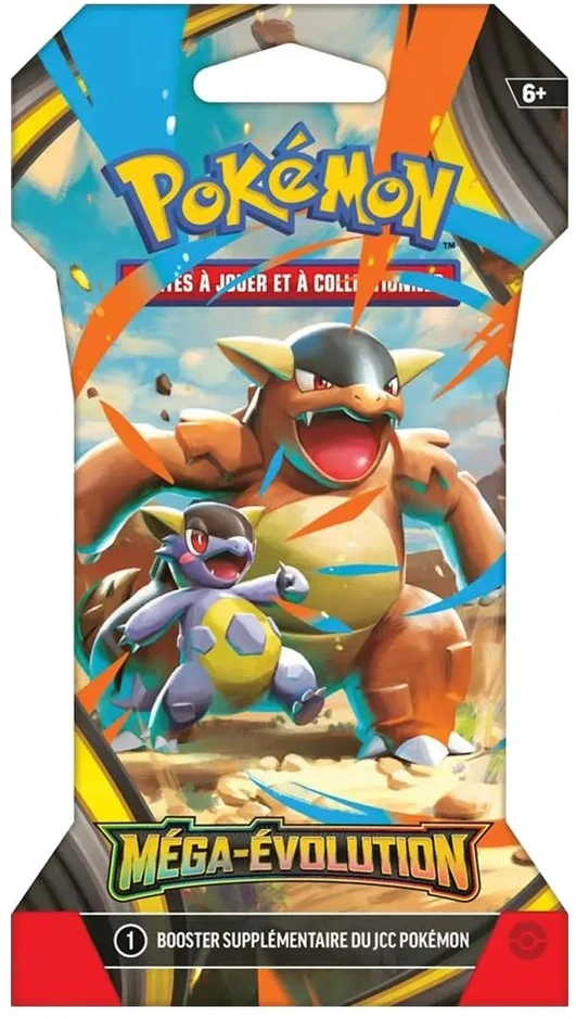 Kolekcionuojamos Kortelės - Pokémon TCG Mega Evolution ME01 Sleeved Booster Pack 10 Cards