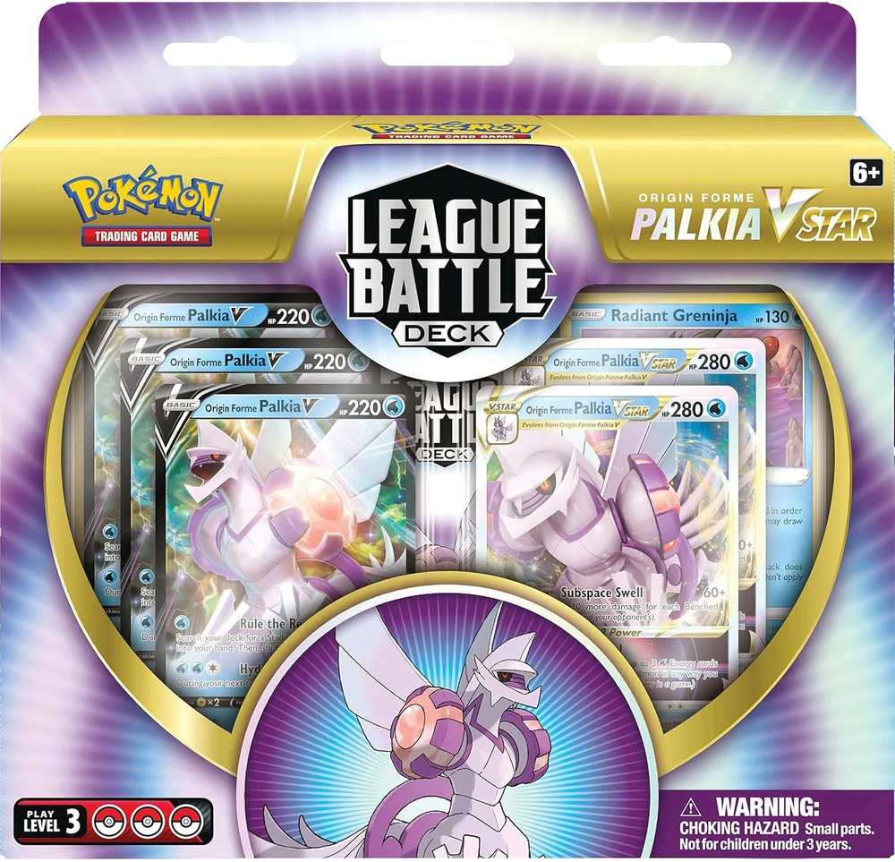 Kolekcionuojamos Kortelės - Pokémon TCG: Origin Forme Palkia VSTAR 60-Kortelių Rinkinys