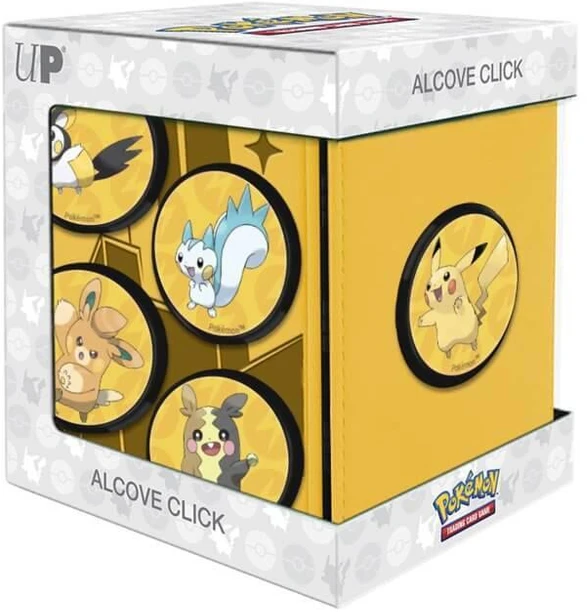 Kortelių laikymo dėžutė - Ultra PRO Alcove Click Deck Pokémon Kortelių Laikiklis, Laiko Iki 100 Kortelių
