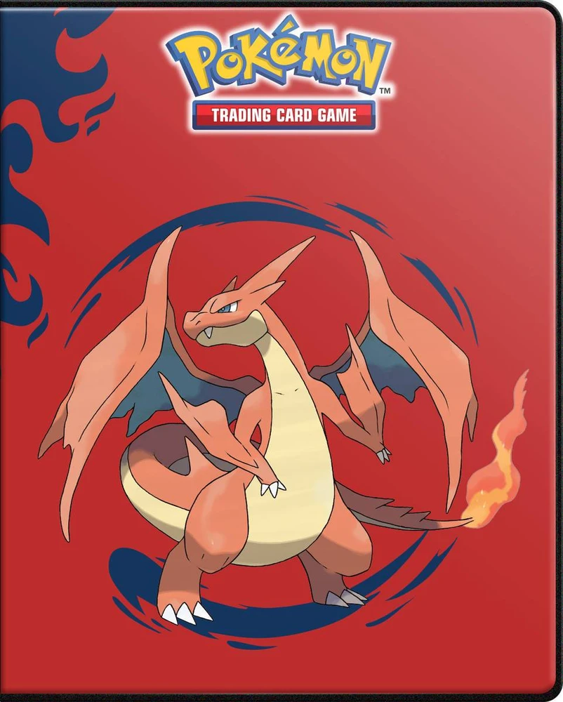 Kolekcionuojamų Kortelių Albumas - Ultra PRO Mega Charizard X & Y 4 Kišenių Albumas 80 Kortelių