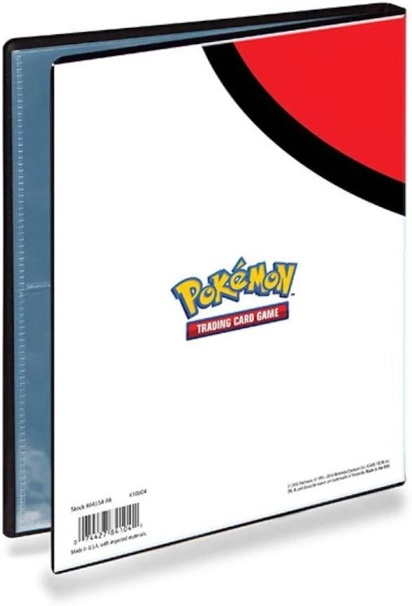 Kolekcionuojamų Kortelių Albumas - Ultra PRO Poke Ball 4 kišenių albumas 80 Pokémon kortelių