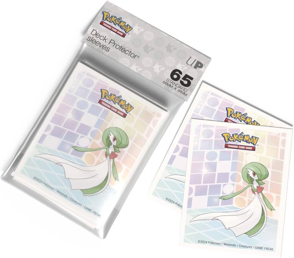 Kolekcionuojamos Kortelių Apsaugos - Ultra PRO Gardevoir Standartinio Dydžio 65 Vnt 66x91 mm Skaidrus