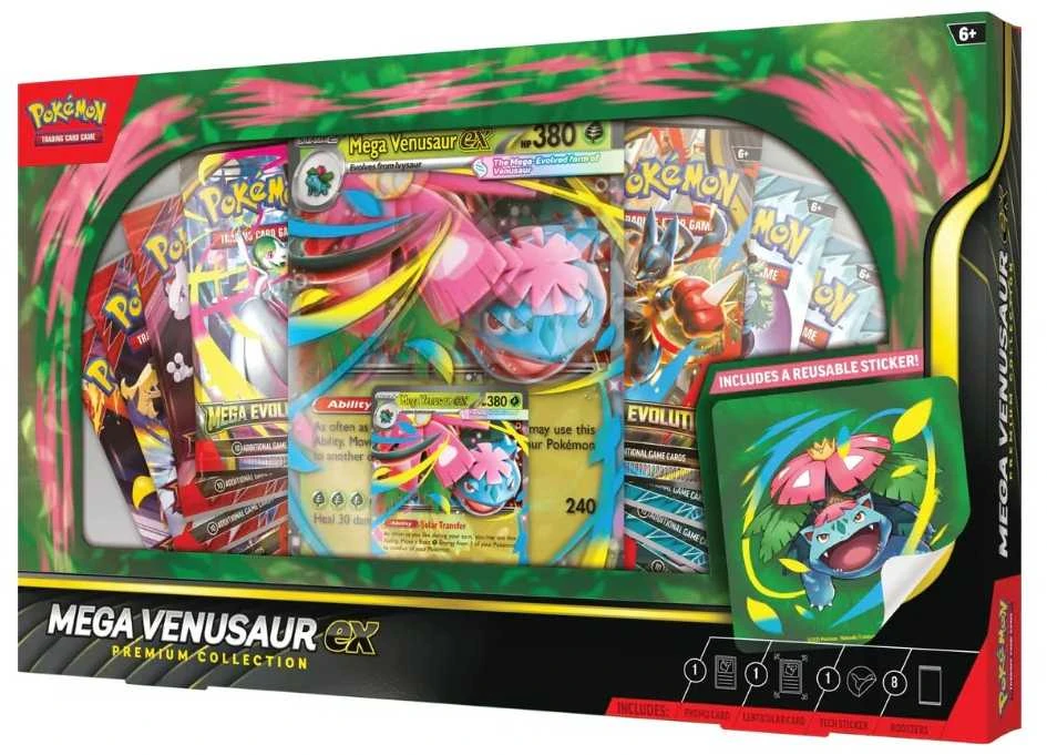 The Pokemon Pokemon TCG - Mega Venusaur ex Premium Collection