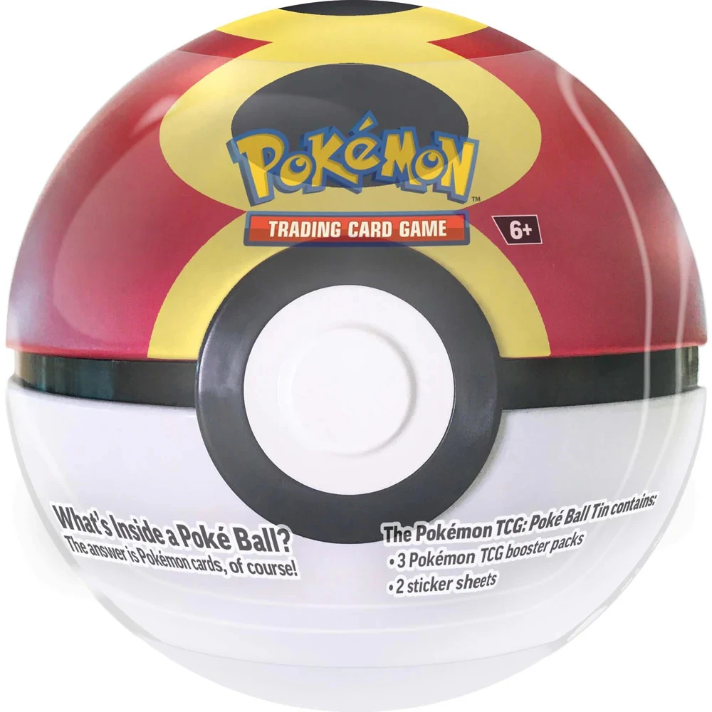 Pokemon Pokemon TCG - Spalio mėnesio Poké Ball skardinė 2025 - Great Ball