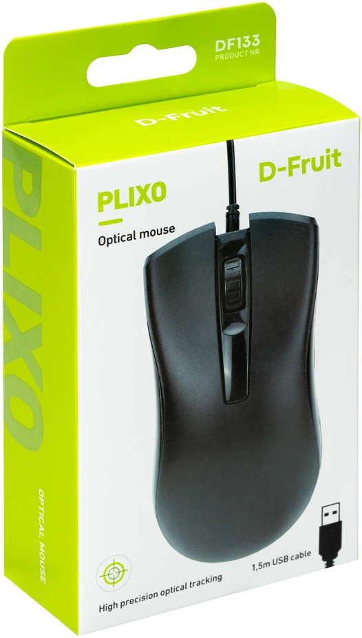 Kompiuterinė pelė - D-Fruit Plixo DF133 1000 DPI
