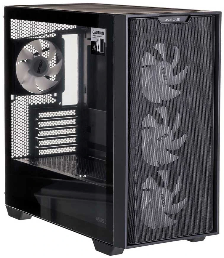 ASUS A21 PLUS TG ARGB Juodas mATX Case