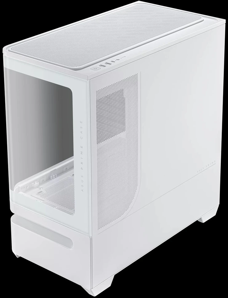 ASUS PRIME AP202 ARGB Mini Tower Baltas