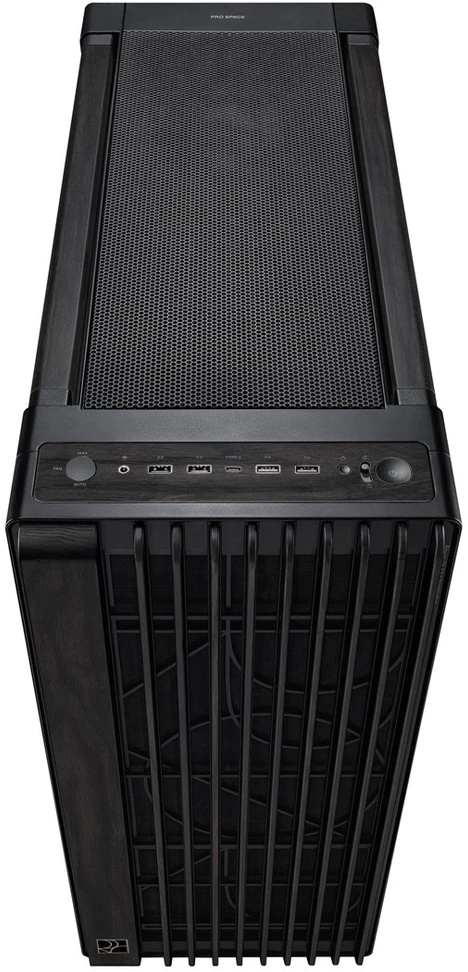 ASUS ProArt PA602 Wood Edition Midi Tower Juodas