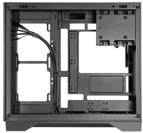 Kompiuterio Korpusas - Chieftec GM-30B-M-OP, ATX/micro ATX, Grūdintas Stiklas, Juodas