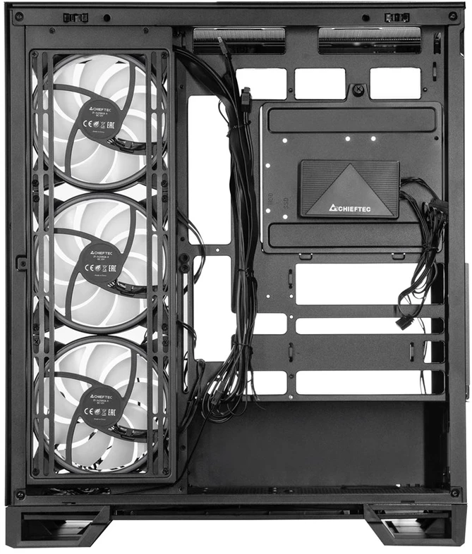 Kompiuterio korpusas - Chieftec GX-30B-OP ATX USB-C Grūdintas stiklas RGB Juodas