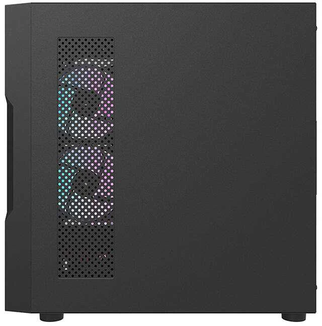 Darkflash DK431 Mesh kompiuterio korpusas + 4 ARGB ventiliatoriai - juodas