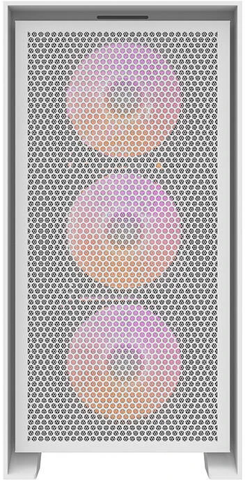 Kompiuterio dėklas Darkflash DRX70 MESH + 4 RGB ventiliatoriai (balti)