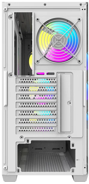 „Darkflash DS900WS“ kompiuterio korpusas (Baltas) + 4 ARGB ventiliatoriai