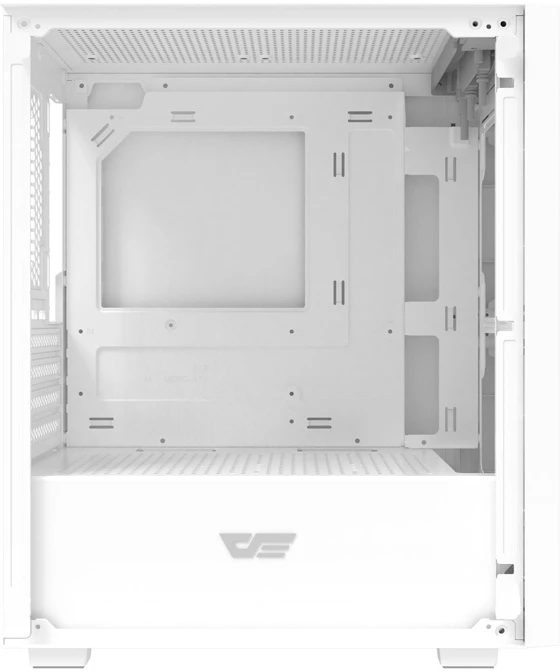 Darkflash M305 Mesh kompiuterio korpusas be ventiliatorių (balta)