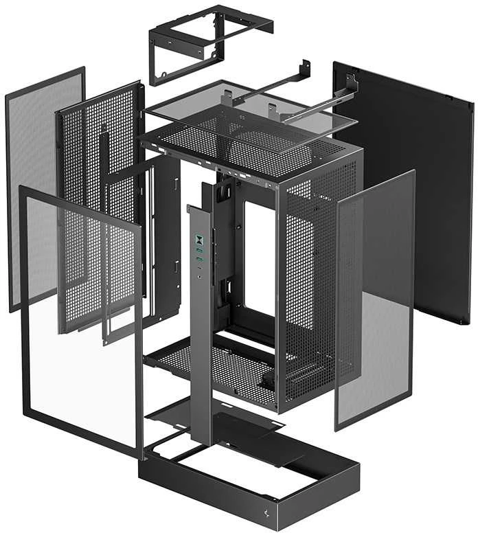 DeepCool CH170 PLUS Tower Juodas