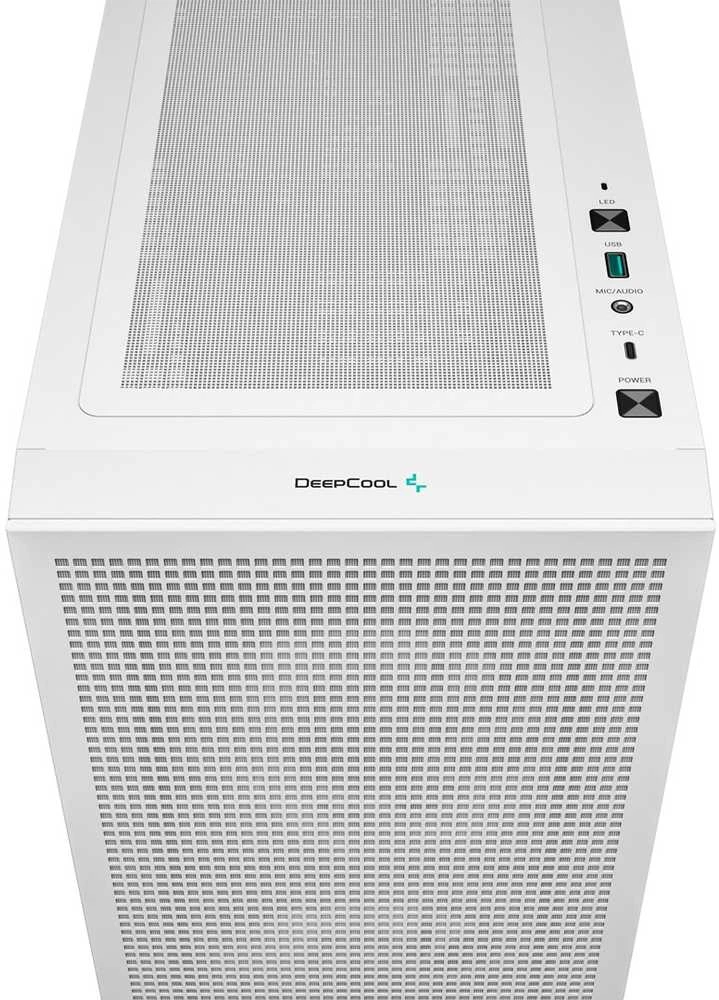 DEEPCOOL CASE MINITOWER MATX W/O PSU/CH360 WH